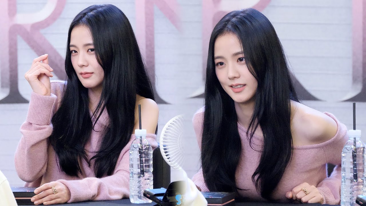 팬들과 대화하는 블랙핑크 (BLACKPINK) 지수 @ 여의도 'BORN PINK' 팬사인회｜220925｜Spinel