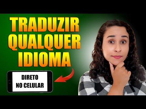 Vídeo: Posso tirar uma foto de um idioma estrangeiro e traduzir?