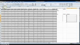 Using Excel to Generate Frequency Distributions & Graphs