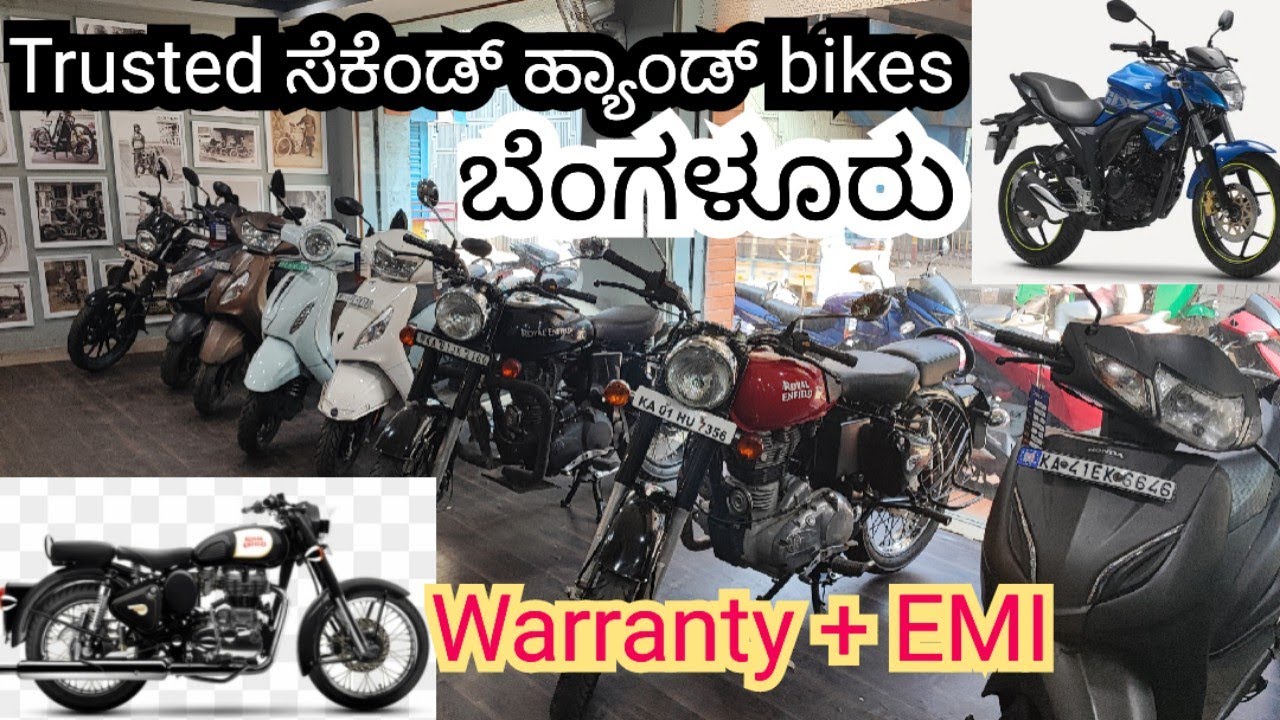 Multibrand most trusted second hand bikes in Bangalore 3Months