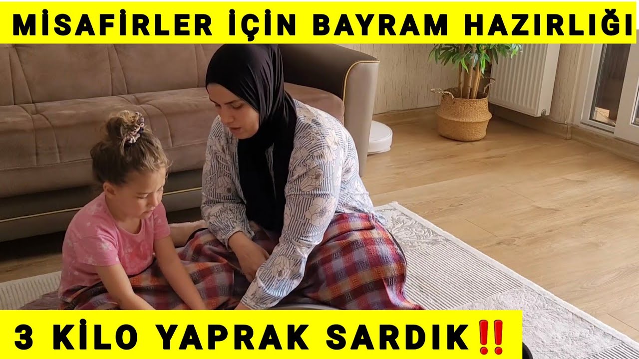 BAYRAM HAZIRLIĞI YAPIYORUZ | BENİMLE HAZIRLAN 2025 KURBAN BAYRAMI | GÜNLÜK VLOG KUZUGİLLER