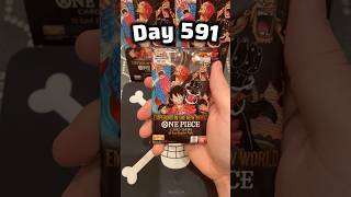 Day 591 of opening up a One Piece pack until I pull a manga rare! #onepiece #tcg #anime #luffy #tcg