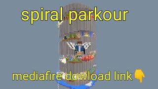 Spiral parkour | Craftman | Map |dowload link