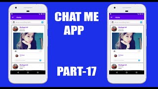 Chat Me App - 17 - Add Like Post Features to Every Post | Post Like Feature - Social Networking App screenshot 3