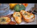 バターナッツかぼちゃのグラタン❘ Butternut squash gratin ❘ squashrecipes