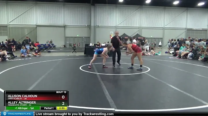 138 Lbs Placement Matches (8 Team) - Allison Calho...