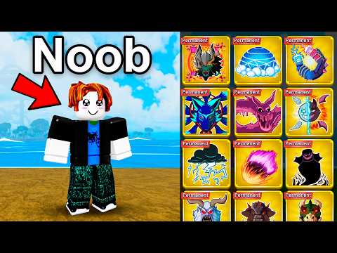 Gifting NOOBS Their DREAM Fruits in Blox Fruits!