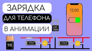 УНИВЕРСАЛЬНАЯ ЗАРЯДКА ДЛЯ ТЕЛЕФОНА. ПРИНЦИП РАБОТЫ В АНИМАЦИИ.