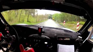 Onboard Porsche GT3 Zeltner/Zeltner Sachsen Rallye 2013 Stage 6/8 [HD]