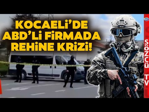 Kocaeli'de Gazze Eylemi! Fabrikadaki İşçileri Rehin Aldı Özel Harekat Alarma Geçti