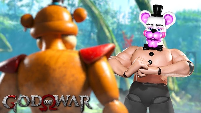 Kratos a jogar fnaf ou animatronics a jogar god of war???🤔