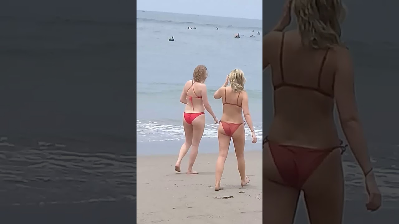 Bule Pada Mandi Di Pantai Batu Bolong Bali Youtube