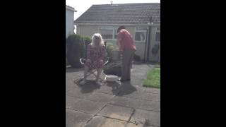 Pam and Gary's ice bucket challenge