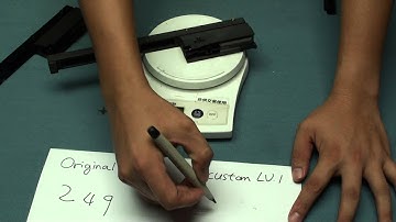 ra tech scar h steel bolt and custom LV1 LV2 debut