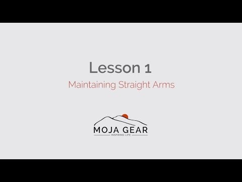 Climbing Basics: Maintaining Straight Arms