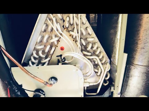 Why Water Drips off of the Evaporator Coil before running into the pan | Low Charge Dry Circuits