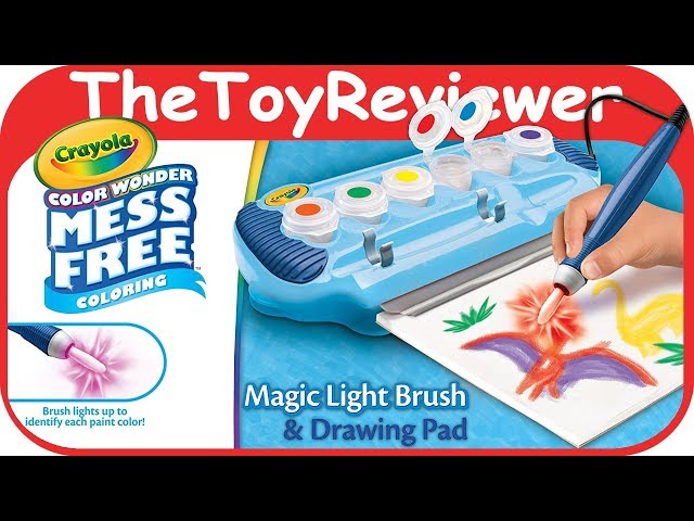 Crayola Color Wonder Magic Light Brush - Mess Free 