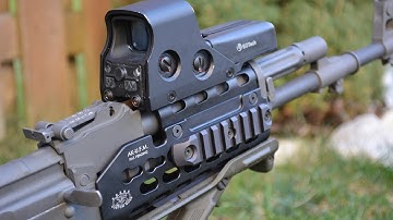 Krebs Custom UFM Keymod System for AKM Rifles