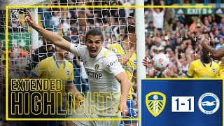 Extended highlights: Leeds United 1-1 Brighton and Hove Albion | Premier League