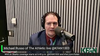 Russo on @KFAN1003 with Dan B talking @mnwild