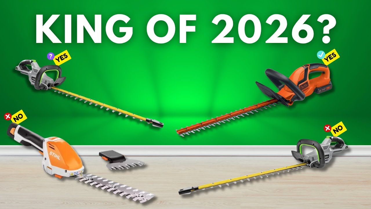Best Cordless Hedge Trimmers 2026 [watch before you buy] - YouTube