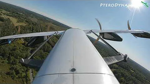PteroDynamics' X-P3 Transwing long-distance VTOL aircraft