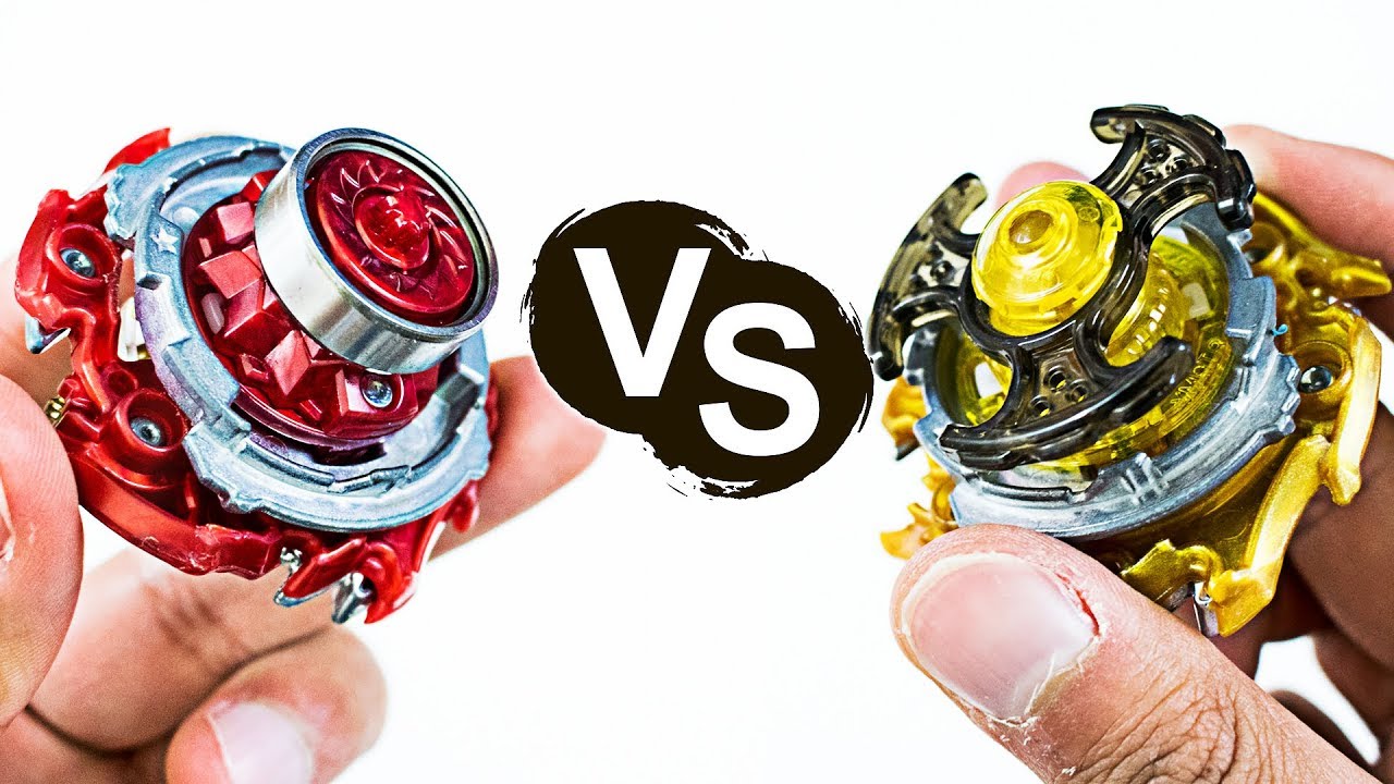 ILLEGAL MOD BATTLE: Destroy Mod VS Revolve Mod! (Beyblade Burst