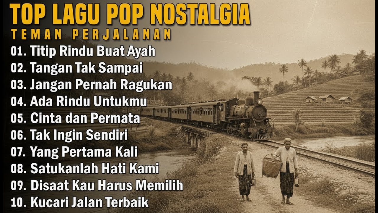 KOLEKSI TEMBANG KENANGAN 80 – 90AN | LAGU NOSTALGIA INDONESIA PALING DICARI