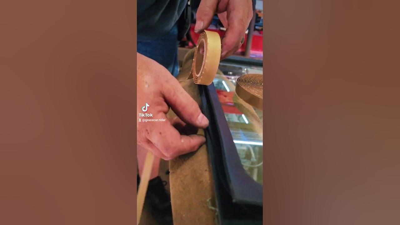 Peterbilt windshield replacement using lawnmower rope🧐 YouTube