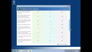 Windows Anytime Upgrade Windows 7