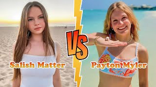 Celebrity Salish Matter VS Payton Myler Transformation 👑 New Stars From Baby To 2025 Profile