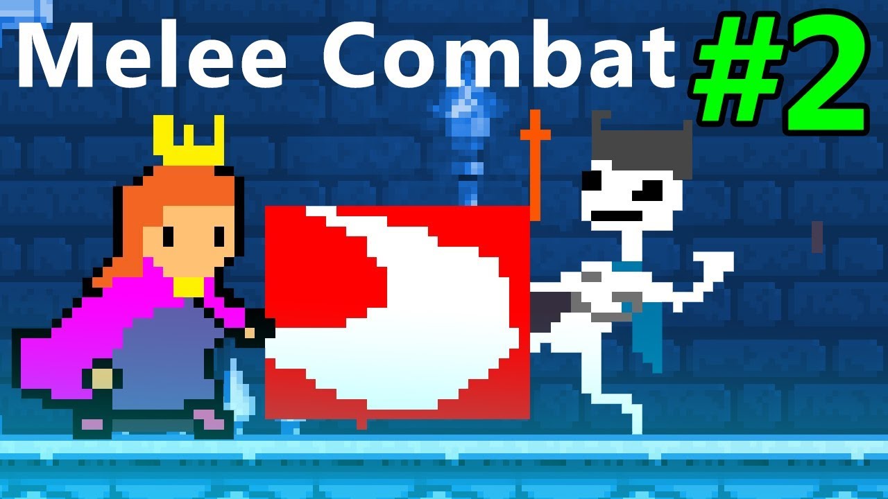 Melee combat. Melee Attack 2d game.