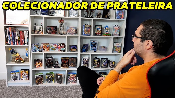 Prateleira de jogos PS5 - Omniretro