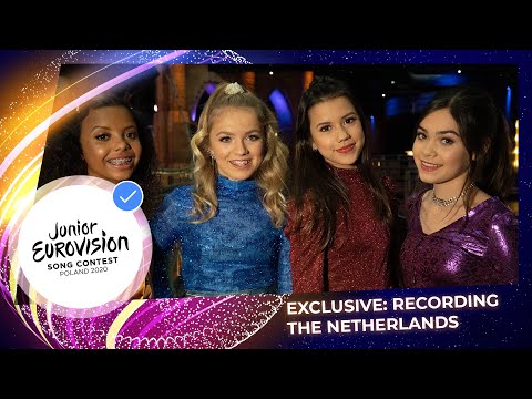 Exclusive sneak Preview: UNITY from the Netherlands records their performance for Junior Eurovision