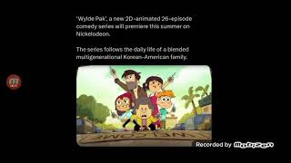Wylde Pak. A new series coming to Nickelodeon this summer.