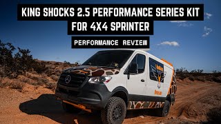 King Shocks 2.5 Performance Series Kit for 4x4 Sprinter Review