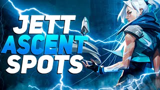 Valorant: How To Play Jett On Ascent - Best Jett Spots!