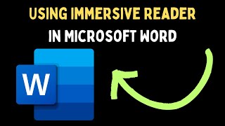 How to Use Immersive Reader in Microsoft Word on Windows 11