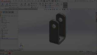 Solidworks Tutorial - Part 2 - Plate Modeling