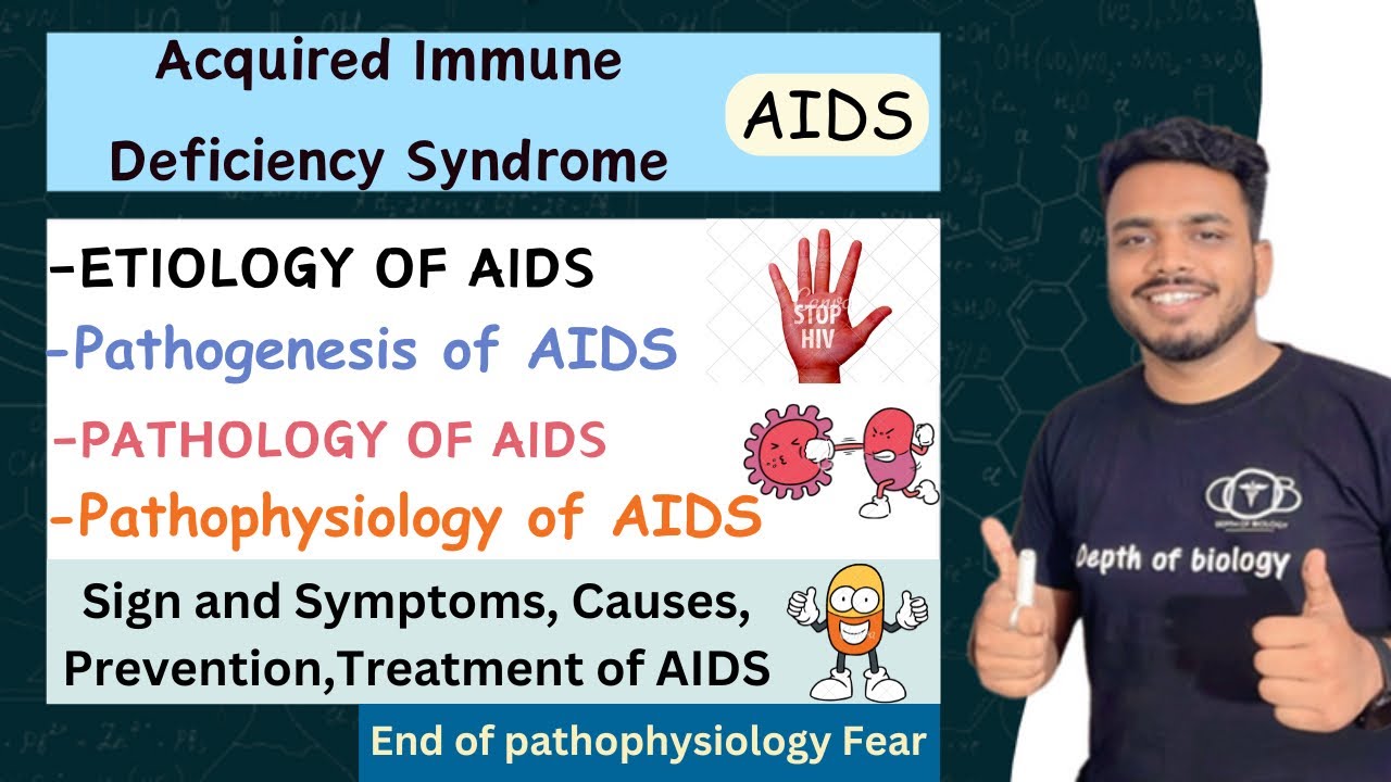 Aids pathophysiology || aids bsc || aids bsc nursing || hiv aids bsc ...