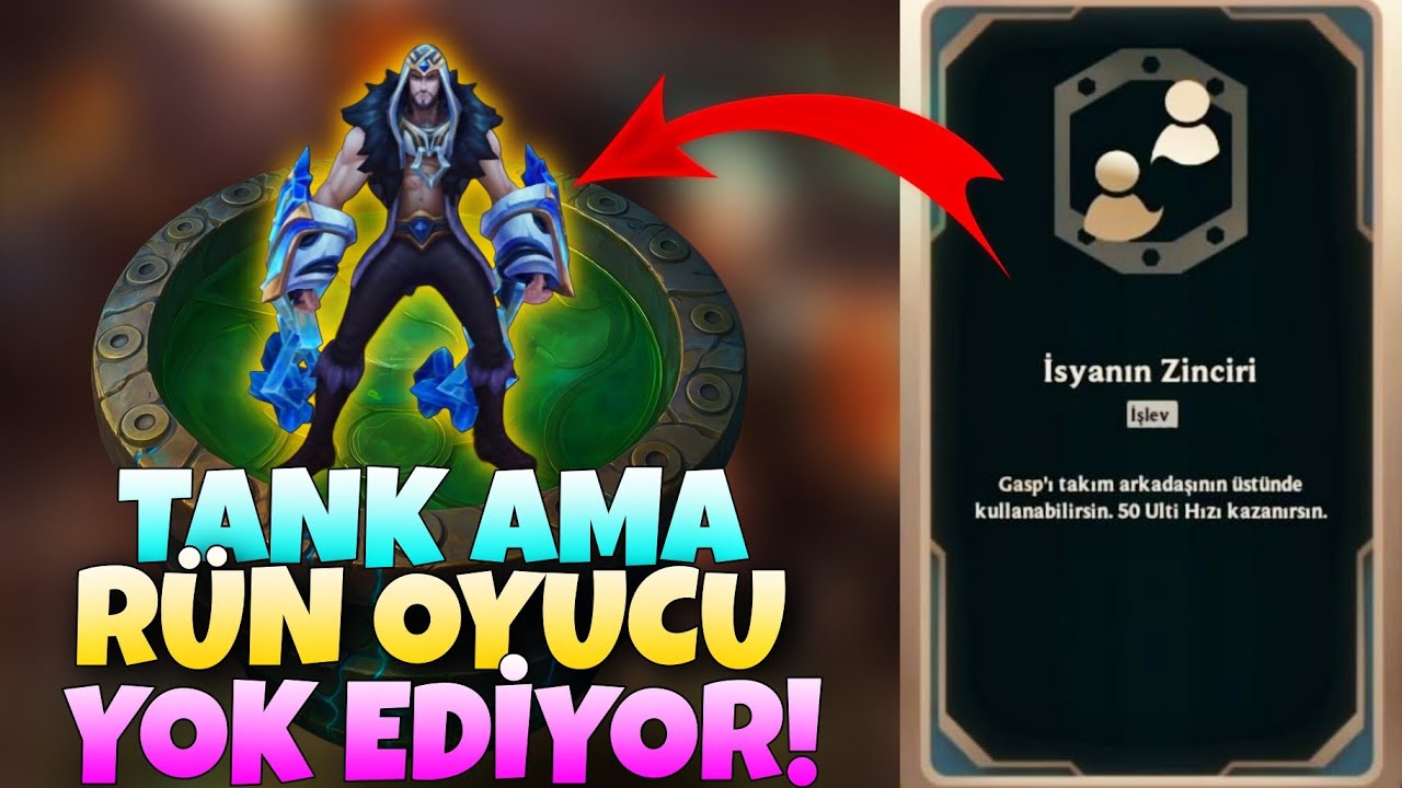 RÜN OYUCULU TANK SYLAS - LOL ARENA MODU