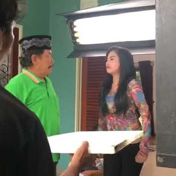 Icha Larissa _ shooting sinetron Aadeci