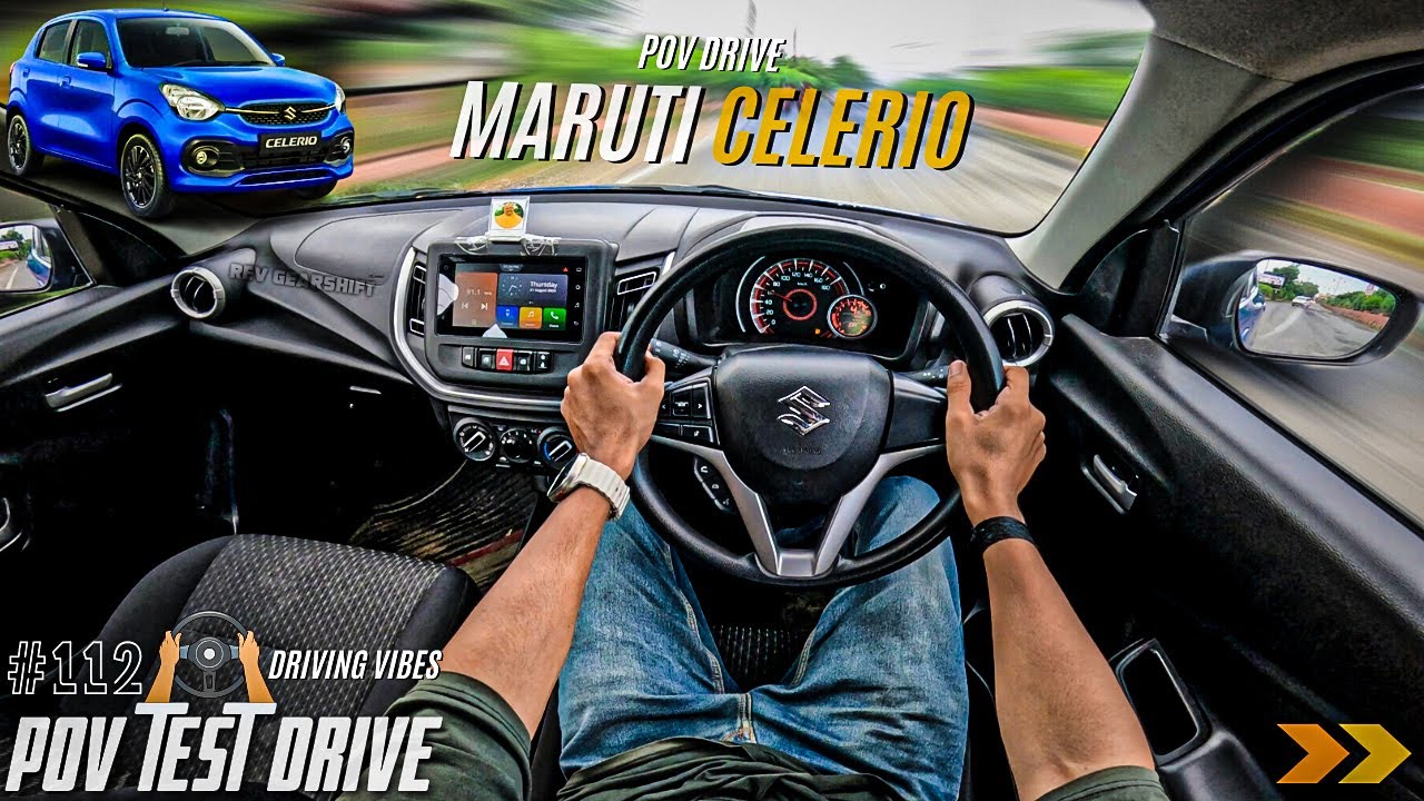 2025 MARUTI SUZUKI CELERIO | ZXI PLUS | 1L 66BHP | POV Drive 