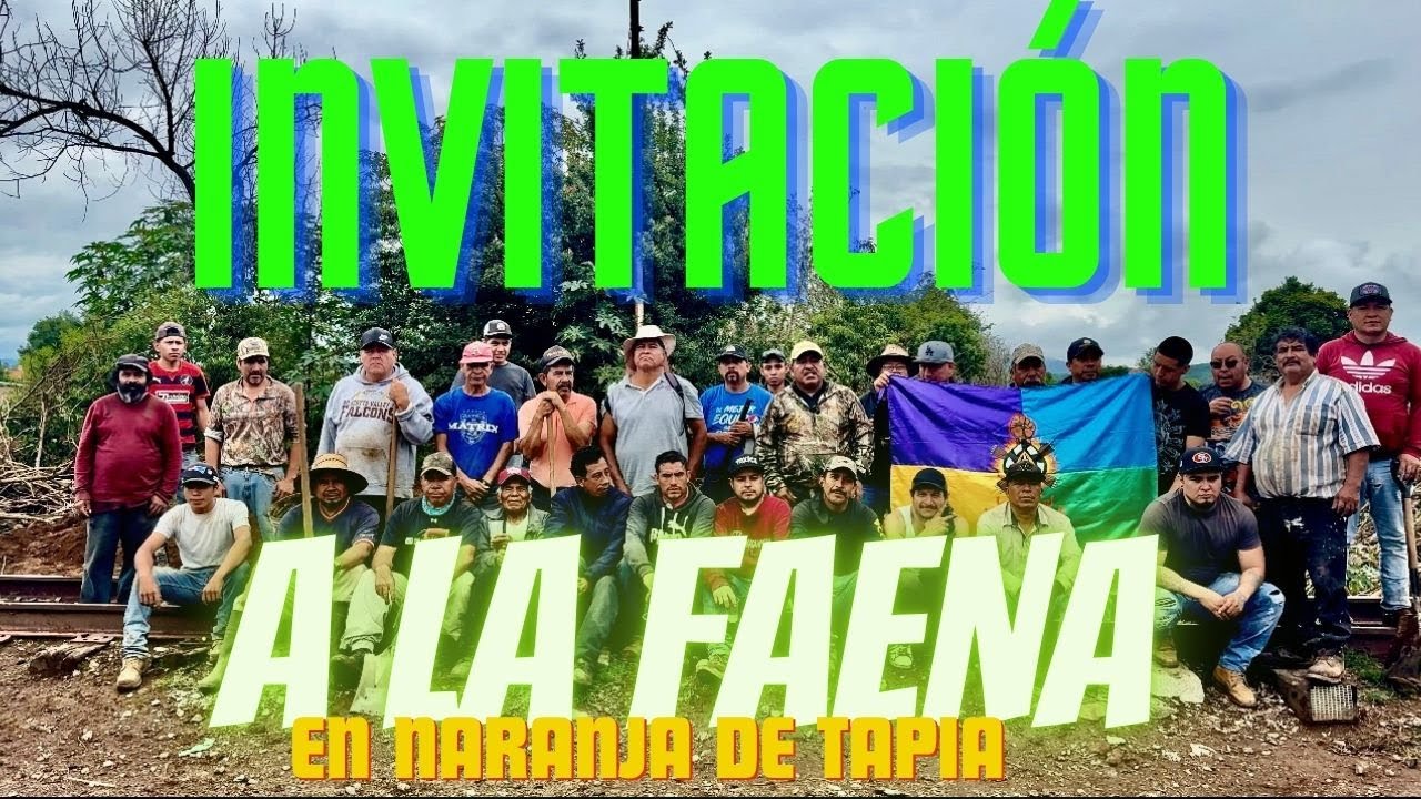 ¡Súmate a las #faenas #comunitarias y construyamos juntos un mejor #naranjadetapia ! 💪🌱