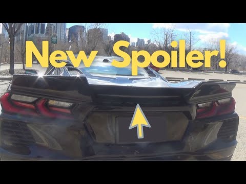 New Spoiler for C8 Corvette