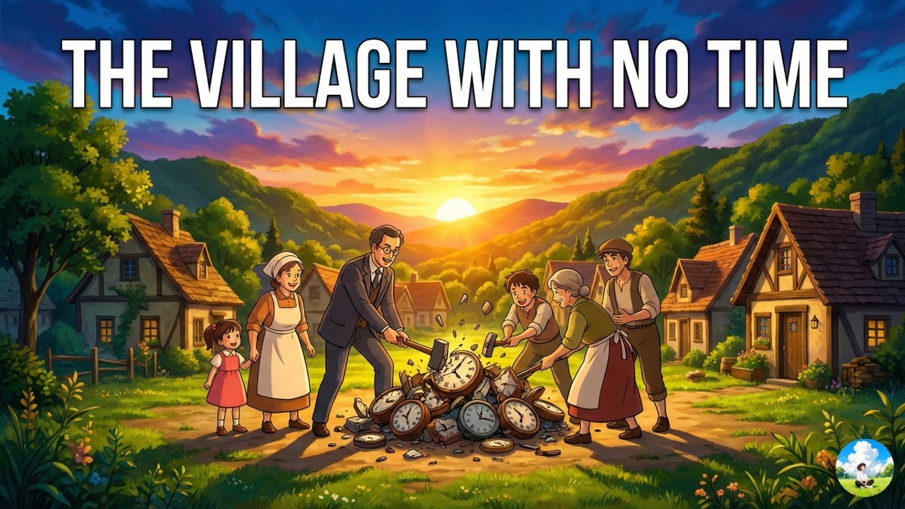 Изучайте английский: Деревня, где нет времени | Медленная английская история | Перестаньте пережи...
