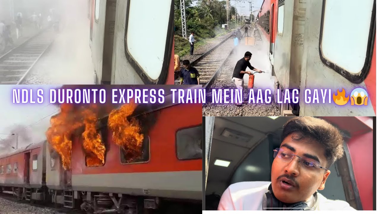 Chalti Train Mein aag lag gayi ???? ???? Howrah to New Delhi SF Duronto