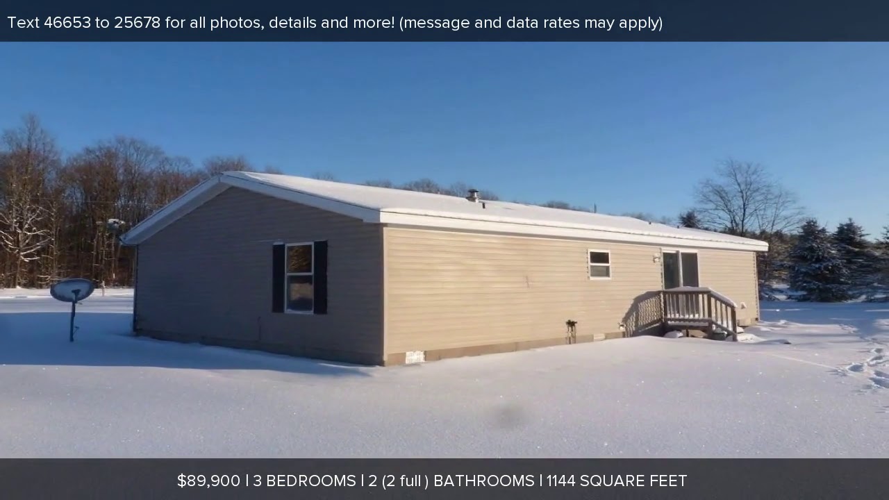 642 Wood Road, Kalkaska, MI Presented by Todd Wieling. YouTube
