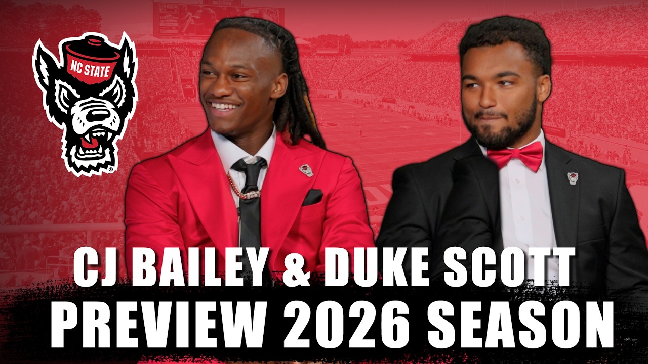 NC State Stars CJ Bailey & Duke Scott | 2026 ACC Football