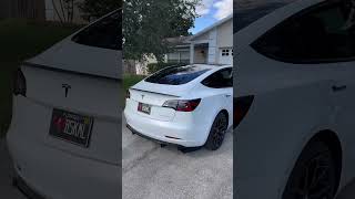EVANNEX Aero diffuser Tesla model 3